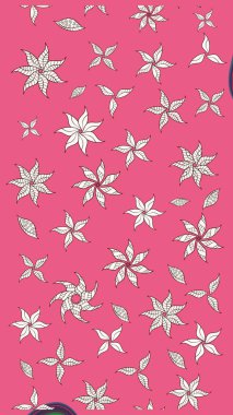 Eski moda arka plan. Çiçek çelengi. Desen, çizim, çiçek sınırı. Güzel, parlak, pürüzsüz kumaş, tuval. Raster illüstrasyonu. Kıvırcık, parlak örgü.