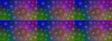 Renkli Yaz Temalı eskiz kalıbı. Modaya uygun kumaş deseni. Düz Çiçek Elementleri Tasarımı. Sevimli çiçek raster deseni.