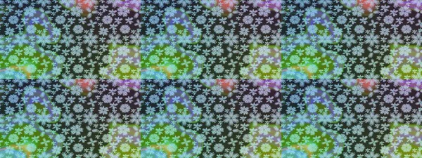 Raster Floral Illustration, Asyalı tekstil. Mavi renkli etnik çiçeklerle zarif eskiz deseni.