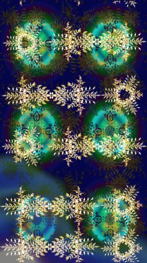 Güzel kar tanesi simgesi. Güzel kar tanesi simgesi web için basit Illustration. Raster resim. Renkli arka plan üzerinde izole sevimli kar taneleri.