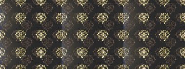 Kusursuz oryantal klasik altın desen. Gri, kahverengi ve bej renklerde altın tekrarlayan elementler içeren Raster soyut arkaplanı.