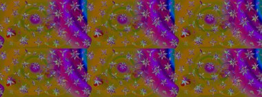 Çiçekli, yapraklı, çiçek desenli eskiz. El çizimi. Raster illüstrasyonu.