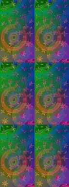 Kızılderili desenli desenli desenli şal deseni. Tekstil, tebrik kartı, boyama kitabı, telefon kılıfı baskısı için kullanılabilir. Etnik Mandala süsü. Raster Henna dövme stili.