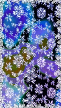 Çiçek izi. Mavi ve mor renkli çiçekler suluboya tarzında. Suluboya kusursuz desen.