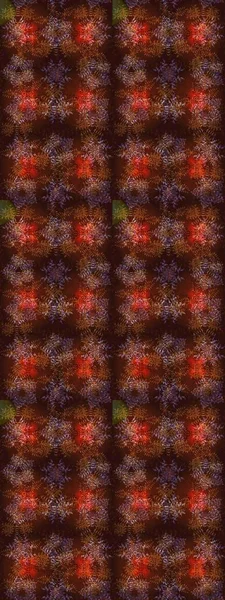 Sihirli kahverengi, mor ve kırmızı tatil soyut arka plan yıldız ve düşen kar taneleri. Noel kahverengisi, mor ve kırmızı. Raster illüstrasyonu.