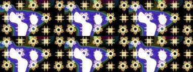 Raster illüstrasyonu. Raster Noel soyut renkli arka plan ve düşen kar tanesi. Kar tanesi arkaplanı.