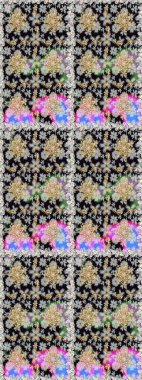 Doğulu stili, altın elementli gri ve siyah renkli altın desenli arabesk yapar. Raster altın desen. Kusursuz kıvırcık saçlar..