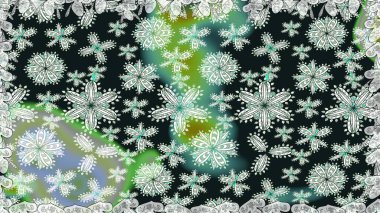 Gri ve nötr renklerde çiçeklerle kusursuz çiçek deseni. Suluboya tarzında gri ve nötr renkte çiçekler.