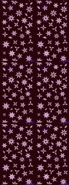 Çiçek. Taslak dekoratif arka plan, çiçek mandala. Raster illüstrasyonu. Kahverengi renklerde.