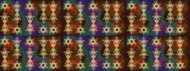 Flat snow doodle icons, snow flakes silhouette in brown, green and blue colors for christmas banner, cards. Nice abstract snowflakes raster design. New year snowflake.