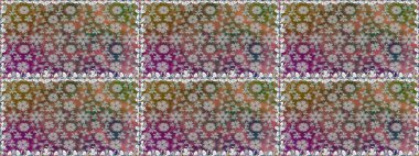 Fashionable fabric pattern. Raster illustration. Cute Floral pattern in the small flower. Seamless Tony fabric pattern.