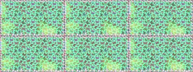 Mavinin üzerindeki kusursuz kelebek şablonu. Giysiler için böcek kumaşı klipsleri tekrarlanıyor. Uçan kelebek keten temalı Raster çizimi. Davet, kart, yazdırma için basit kadınsı desen.