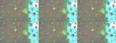 Çizim çiçek deseni duvar kağıdı, web sitesi arka planı, ambalaj kağıdı, davetiye, broşür, afiş veya web sitesi için kullanılabilir. Parlak elementlerin. El çizimi Raster illüstrasyonu.