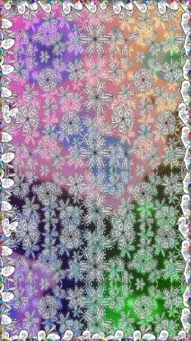 Small colorful flowers. Seamless. The elegant the template for fashion prints. Motley illustration. Raster cute pattern in small flower. Summer floral background with flowers.