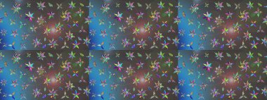 Süslü zentangle çizim dokusu, soyut çiçeklerle süslenmiş. Çiçek deseni duvar kağıdı, desen dolguları ve web sayfası arka planı için kullanılabilir. Şekillendirilmiş çiçekli çizim deseni.