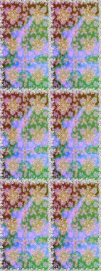 Barok tarzında kusursuz bir doğulu süsü. Tarafsız renklerde ve altın elementlerle geleneksel klasik altın raster deseni.