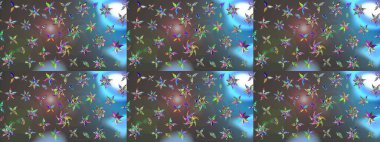 Doodle çiçekler ve dalları, otlar ve çiçekler. Elle çizilmiş. Raster resim. Güzel kumaş deseni.