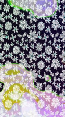 Raster illüstrasyonu. Gri renkli Asya tekstili. Suluboya çiçekli çiçek deseni.