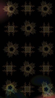 Kar tanesi kışı. Renkli arka planda izole edilmiş suluboya kar taneleri. Raster illüstrasyonu. Kışın sembolü.