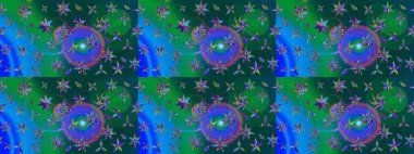 Düz Çiçek Elementleri Tasarımı. Çiçekli eskiz arkaplanı. Renkli Bahar Teması eskiz kalıbı. Çocuk stili.