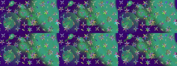 Çiçek arkaplanlı soyut zarafet eskiz deseni. Raster Güzel kumaş deseni.