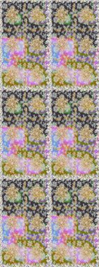 Kusursuz altın desen. Gri ve nötr renklerde altın elementlerle kusursuz desen. Raster doğulu süsü.