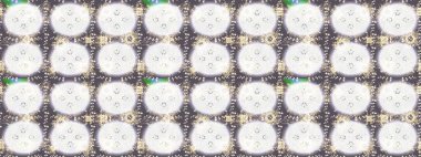 Yeni yıl kar tanesi. Tarafsız, gri ve bej renkler üzerine şirin soyut kar tanesi raster tasarımı. Düz kar karalama ikonları, kar taneleri silueti Noel afişi için, kartlar.