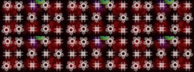 Son moda kar taneleri ve elementler onun kartlarını gösteriyor. Kar taneleri tasarımı. Modern soyut tasarım posteri, kapak, siyah, kahverengi ve kırmızı renkli kart tasarımı. Retro biçim dokusu, kış elementleri.