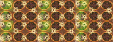 Meteoroloji buz koleksiyonu. Raster. Kış Noel 'inde kar bembeyaz kristal element. Xmas Frost kar taneleri izole edilmiş siluet sembolü. Kar Tanesi raster simgesi arkaplan kahverengi, sarı, turuncu renk.