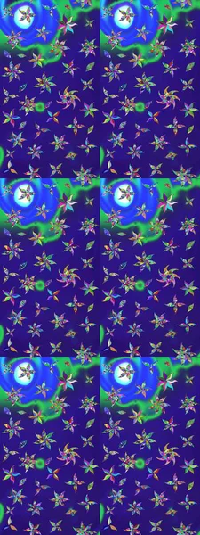 Taşralı şıklığı. Tekstil, duvar kâğıdı, kapaklar, yüzey, baskı, hediye paketi, hatıra defteri, dekupaj. Özgürlük stili Millefleur 'lar. Küçük yabani çiçeklerdeki halk modelini çiz..