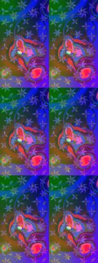 Mavi ve mor renkli çiçekler. Yumuşak, yaz çiçekli arka plan. Raster çiçek desenli ve çiçekli..