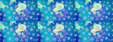 Raster. Zarif, parlak ve eskiz mavi ve nötr çiçek desenli tasarım. Sabıka baskıları, bebek kıyafetleri, duvar kâğıtları, paket kutuları vb..