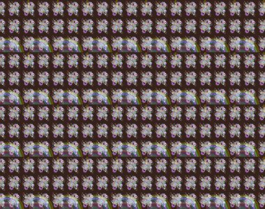 Renkli Bahar Teması eskiz kalıbı. Düz Çiçek Elementleri Tasarımı. Çiçekli çizim şekli. Mor ve nötr renkte çiçekler.