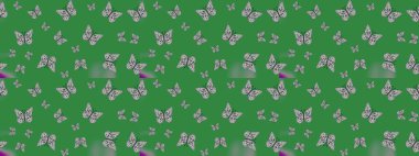 Kıyafetler, erkekler, kızlar ve duvar kağıtları için soyut çizim kalıbı. Raster. Renkli kelebeklerin güzel arka planı. El çizimi illüstrasyon.