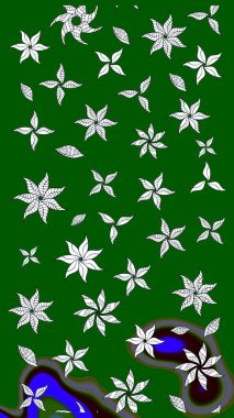 Etnik Mandala süsü. Kızılderili desenli desenli desenli şal deseni. Raster Henna dövme stili. Tekstil, tebrik kartı, boyama kitabı, telefon kılıfı baskısı için kullanılabilir.