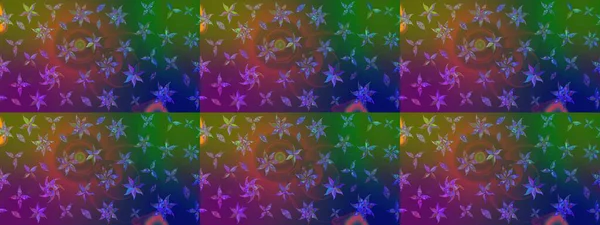 Zentangle soyut çiçekleri. Karalama çiçeği. Raster illüstrasyonu. Güzel kumaş deseni. Renkli Bahar Teması eskiz kalıbı. Düz Çiçek Elementleri Tasarımı.