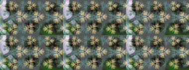 Renkli elementlerle Raster ilginç desen.