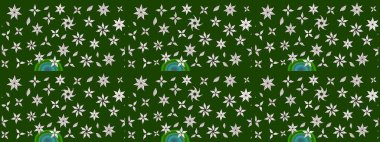 Kartlar, davetiyeler, tarih kartları ve daha fazlası için kullanılabilir. Büyük bir çiçek boyası seti. Raster şirin suluboya çiçek deseni çizimi.