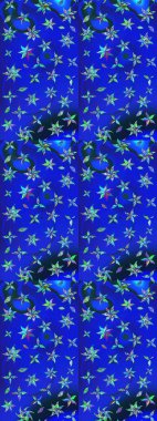 Çiçek deseni. Raster güzel kumaş deseni çiziyor. Renkli Bahar Teması eskiz kalıbı. Düz Çiçek Elementleri Tasarımı.