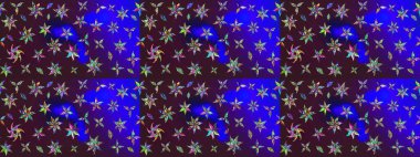 Çiçek deseni duvar kağıdı, desen dolguları ve web sayfası arka planı için kullanılabilir. Şekil verilmiş çiçeklerle eskiz deseni. Süslü zentangle çizim dokusu, soyut çiçeklerle süslenmiş..