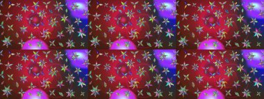 Düz Çiçek Elementleri Tasarımı. Renkli Yaz Temalı eskiz kalıbı. Güzel eskiz şekli. Güzel kumaş deseni. Yazdır. Raster çiçekli arka plan.