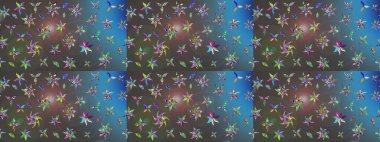 Raster Hip kumaş deseni. Eskiz Vintage Çiçek Deseni.