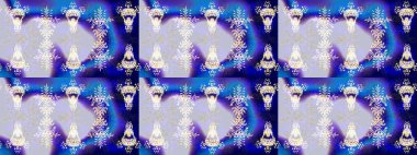 Desen snowflakes.raster Noel soyut renkli arka plan ile düşen kar tanesi. Raster illüstrasyon.