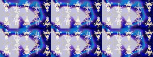 Desen snowflakes.raster Noel soyut renkli arka plan ile düşen kar tanesi. Raster illüstrasyon.