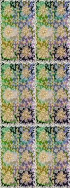 Klasik klasik klasik arka plan. Geleneksel oryantasyon süsü. Tarafsız ve gri renklerde altın elementlerle kusursuz desen. Raster illüstrasyonu. Kusursuz klasik raster altın desenli.