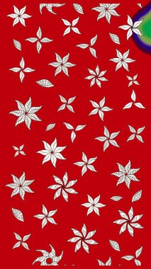 Motley illüstrasyonu. Küçük çiçekte güzel bir desen. Moda baskıları için zarif bir şablon. Çiçekli bahar çiçekleri. Küçük renkli çiçekler..