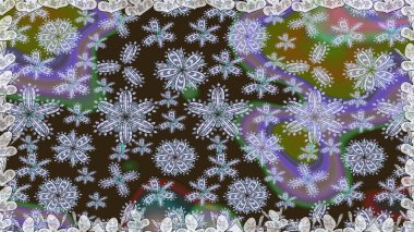 Raster illüstrasyonunda kusursuz çiçek deseni. Tarafsız renklerde çiçekler.