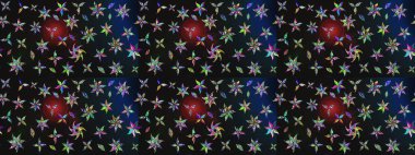 Klasik çiçek desenli. Paketleme, tekstil, duvar kâğıdı için çiçek eskizi. Yumuşak fayans. Raster 'ın taze dokusu. Yumuşak pamuk tasarımı.