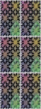 Şam, tasarım için kusursuz desen. Gri ve nötr renklerde altın elementli pürüzsüz desen.