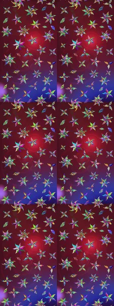 Egzotik çiçekler, mor ve kırmızı renkler üzerine botanik ve parlak klasik doğa. Klasik tropikal doğal elementlerin suluboya seti. Raster illüstrasyonu.